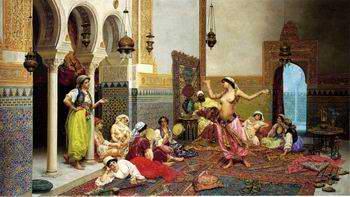 unknow artist Arab or Arabic people and life. Orientalism oil paintings  379 oil painting picture